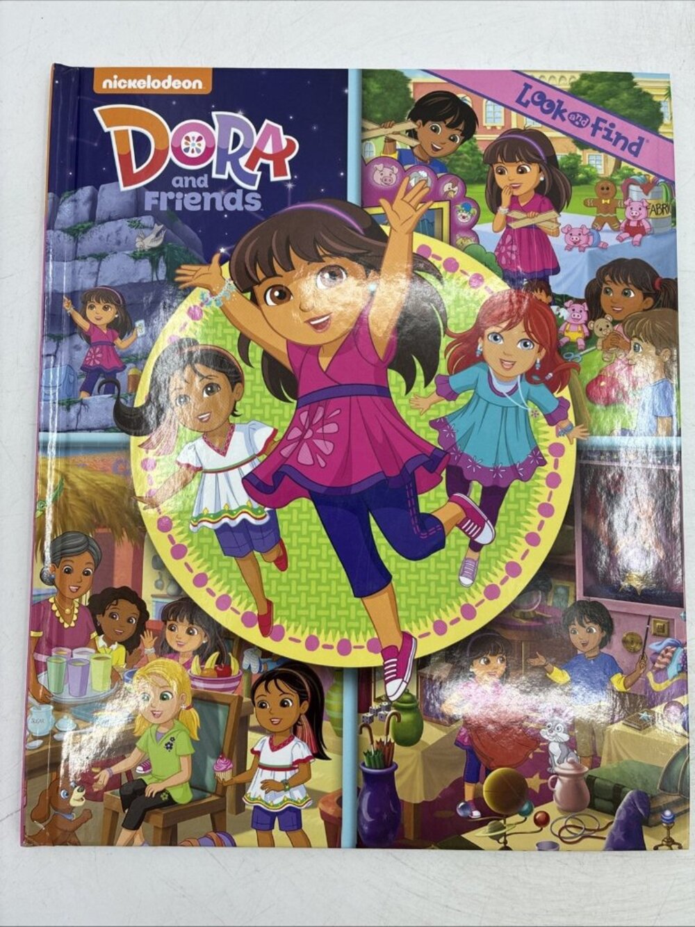 Nickelodeon Dora and Friends Look and Find Hardcover Activity Book